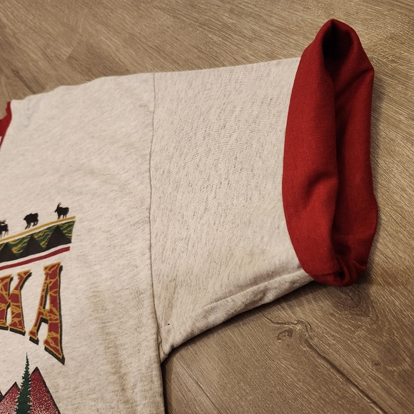 Vintage Signal Sports Sitka Alaska T Shirt Mountain Range Mens Size XL VTG 90s - Picture 6 of 10